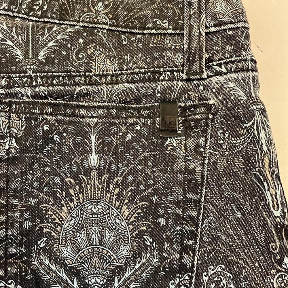 JOE’S JEANS Baroque Print The Skinny Stretch Patterned Jean- Size 26 - Picture 5 of 12